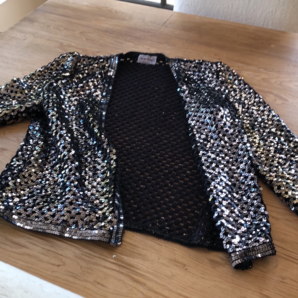 Three Flaggs sequin jacket - Picture 5 of 6